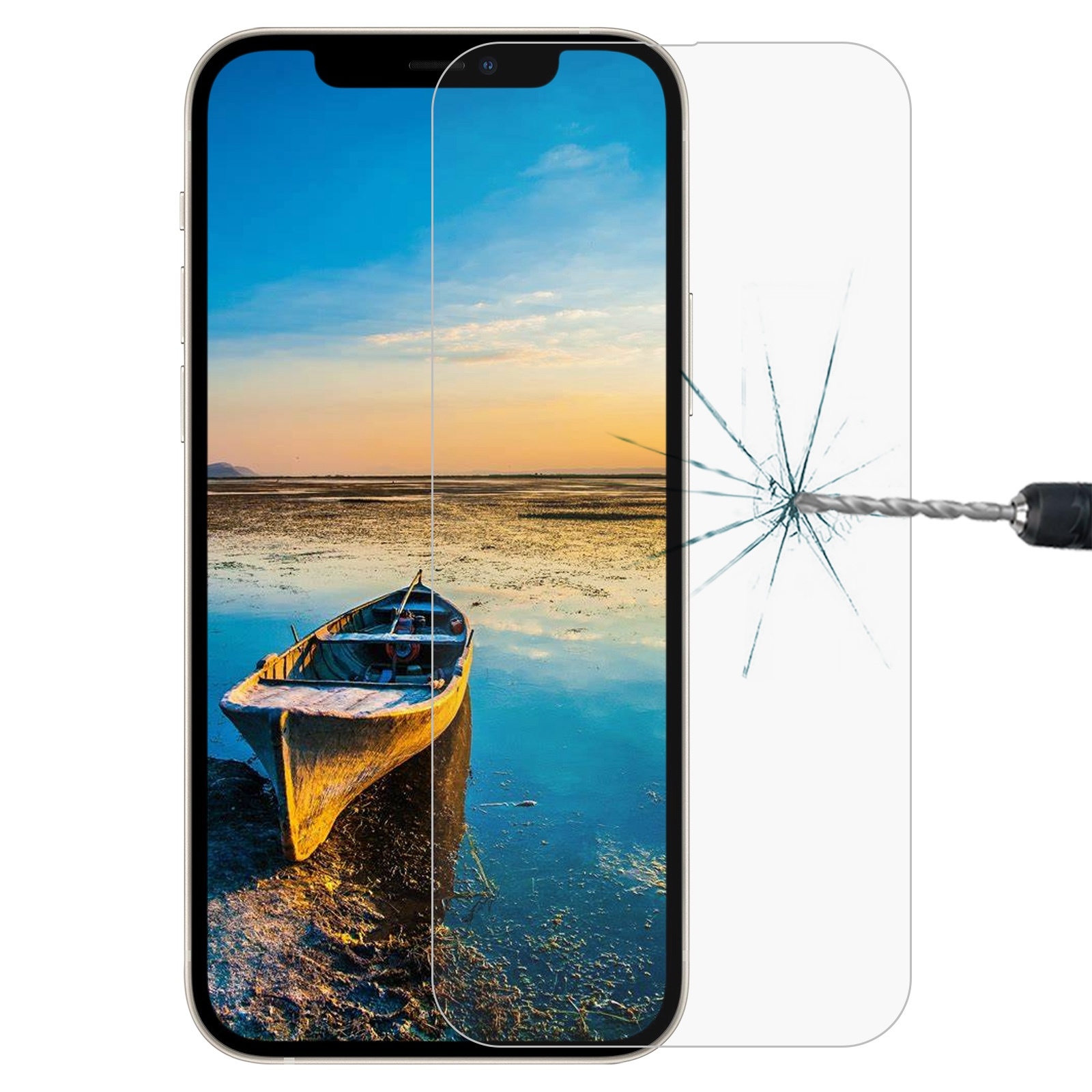 For iPhone 13 / 13 Pro 0.26mm 9H 2.5D Tempered Glass Film For iPhone 13 / 13 Pro 0.26mm 9H 2.5D Tempered Glass Film