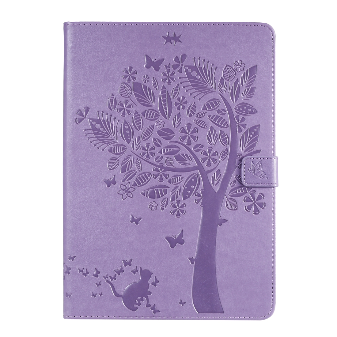 For iPad 10.2 / Pro 10.5 / Air 2019 Pressed Printing Cat and Tree Pattern Horizontal Flip Leather Case with Holder & Card Slots & Wallet(Purple) For iPad 10.2 / Pro 10.5 / Air 2019 Pressed Printing Cat and Tree Pattern Horizontal Flip Leather Case with Holder & Card Slots & Wallet(Purple)