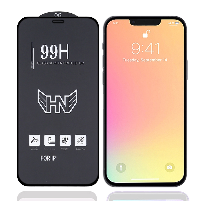 For iPhone 13 mini High Aluminum Large Arc Full Screen Tempered Glass Film For iPhone 13 mini High Aluminum Large Arc Full Screen Tempered Glass Film