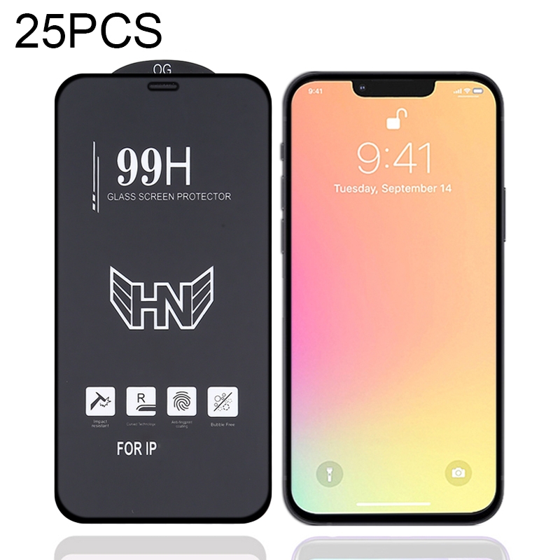 For iPhone 13 mini 25pcs High Aluminum Large Arc Full Screen Tempered Glass Film For iPhone 13 mini 25pcs High Aluminum Large Arc Full Screen Tempered Glass Film