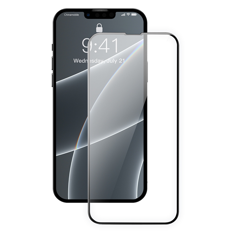 For iPhone 13 / 13 Pro Baseus 0.4mm Full-screen and Full-glass Corning Tempered Glass Film For iPhone 13 / 13 Pro Baseus 0.4mm Full-screen and Full-glass Corning Tempered Glass Film