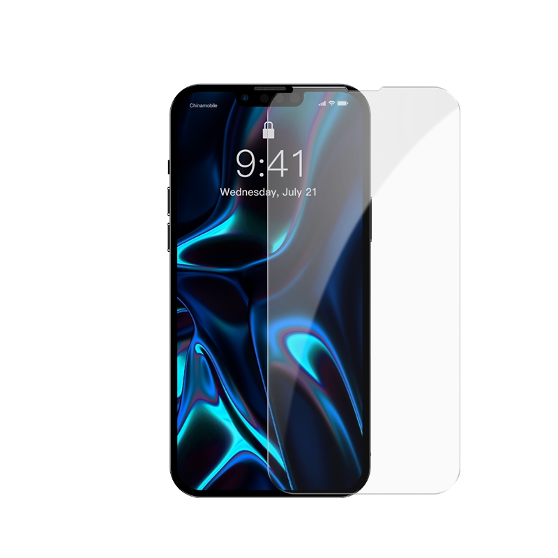 For iPhone 13 mini 2pcs Baseus CW-YMS 0.3mm Full-glass Super Porcelain Crystal Tempered Glass Film For iPhone 13 mini 2pcs Baseus CW-YMS 0.3mm Full-glass Super Porcelain Crystal Tempered Glass Film