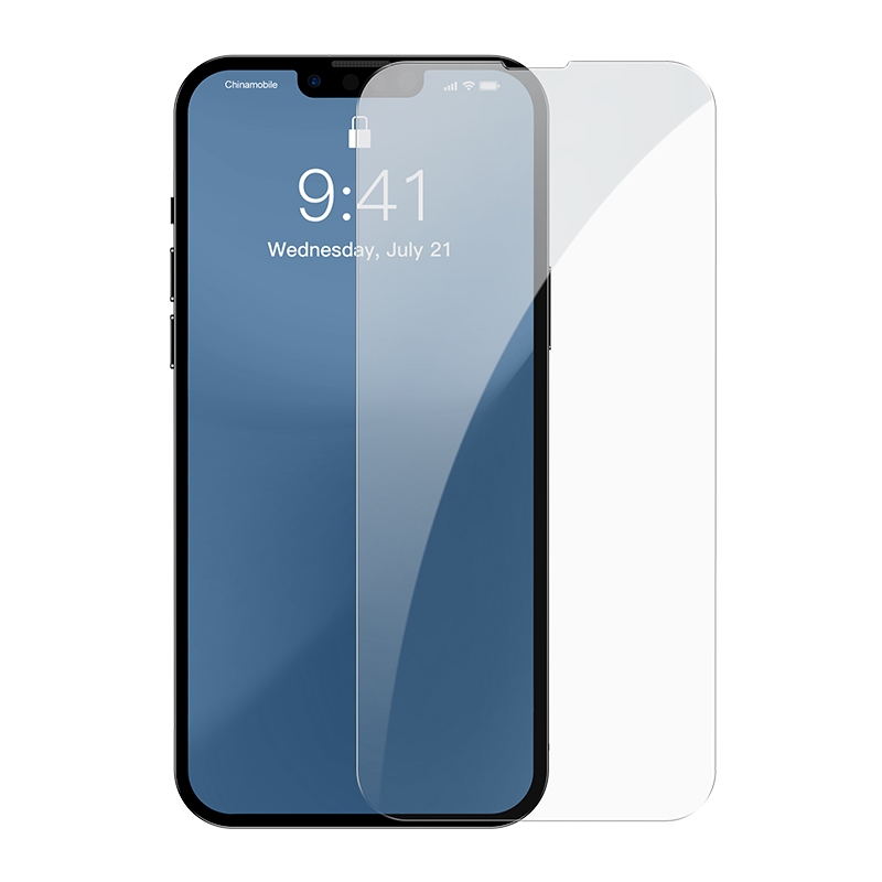 For iPhone 13 Pro Max Baseus 2pcs 0.3mm Full Glass Tempered Film For iPhone 13 Pro Max Baseus 2pcs 0.3mm Full Glass Tempered Film