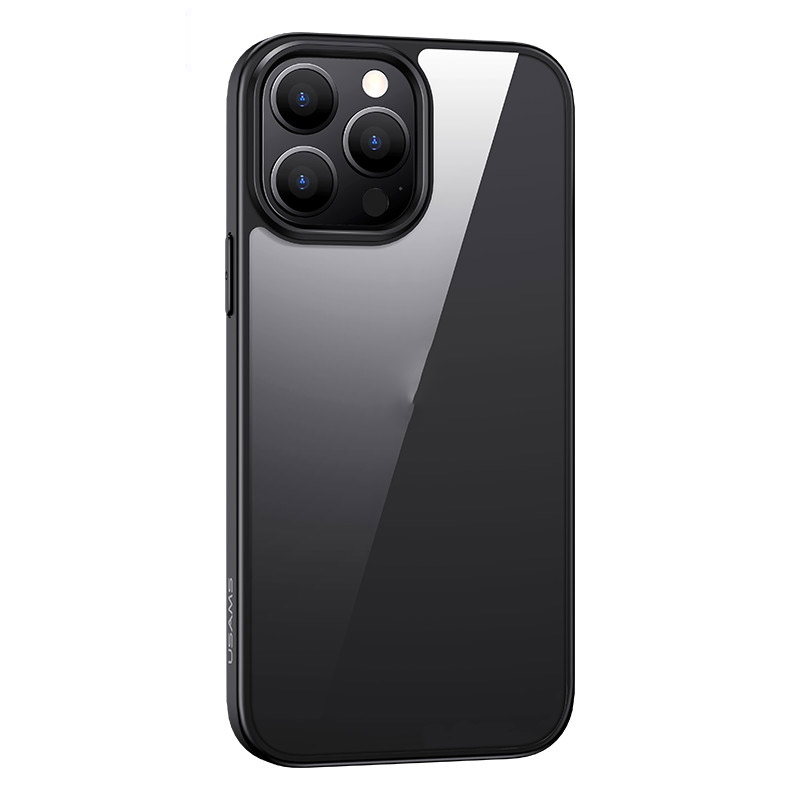 For iPhone 13 mini USAMS US-BH768 Janz Series Scratchproof PC + TPU Protective Case (Black) For iPhone 13 mini USAMS US-BH768 Janz Series Scratchproof PC + TPU Protective Case (Black)