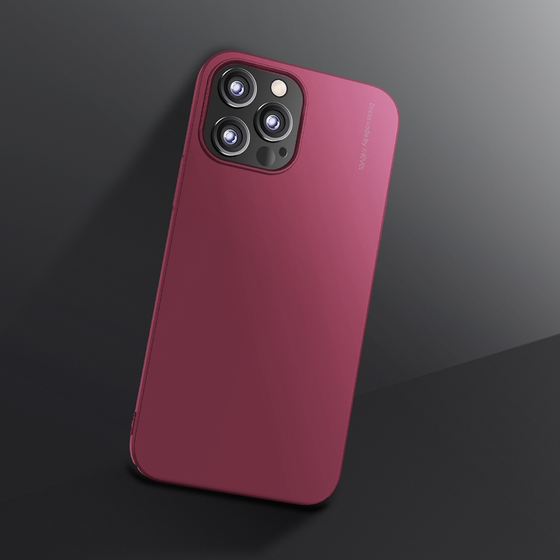 For iPhone 13 Pro Max X-level Knight Series Ultra-thin All-inclusive PU Case (Wine Red) For iPhone 13 Pro Max X-level Knight Series Ultra-thin All-inclusive PU Case (Wine Red)