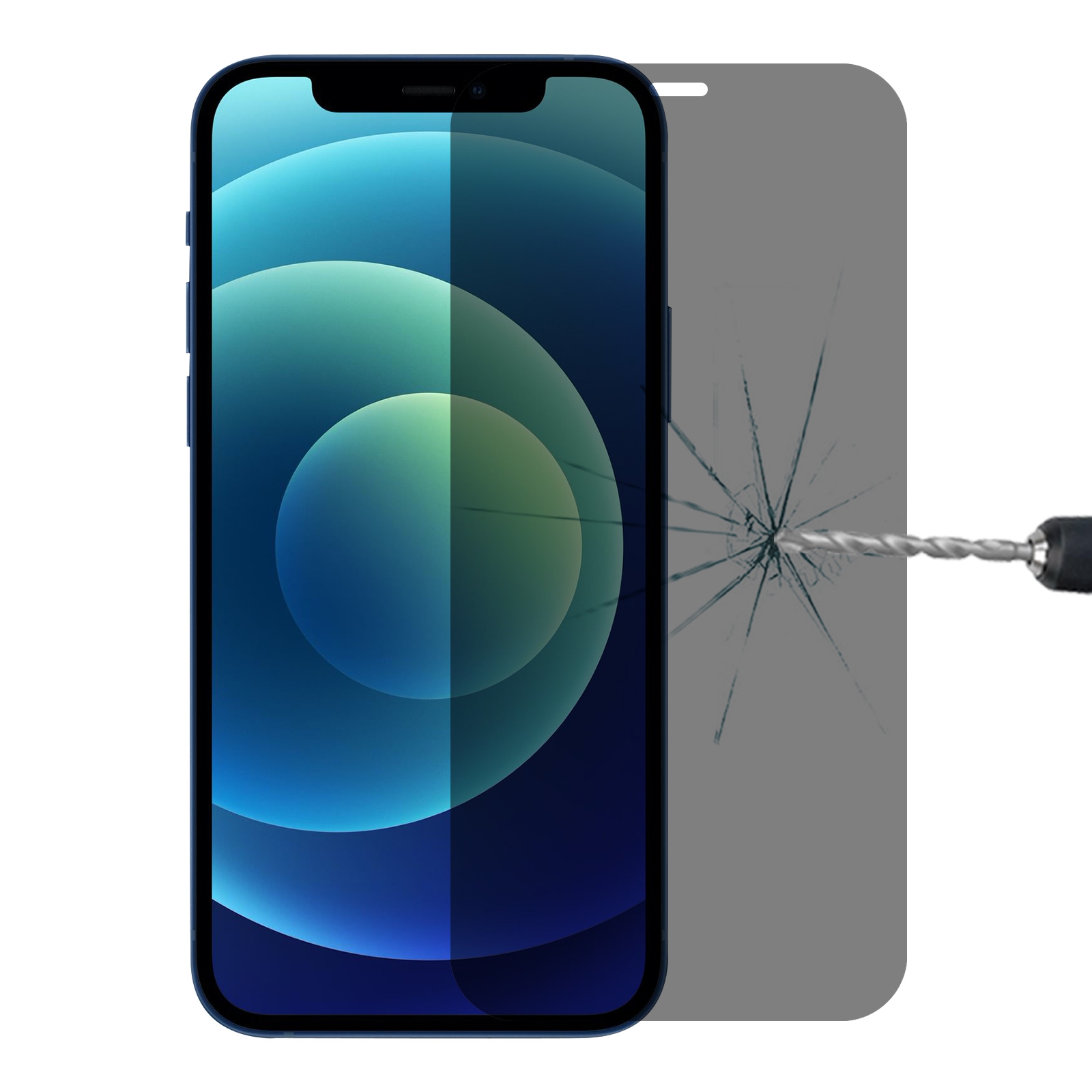 For iPhone 12 / 12 Pro WK Devil Series WTP-062 6D Curved Edge Anti-peeping Tempered Glass Film For iPhone 12 / 12 Pro WK Devil Series WTP-062 6D Curved Edge Anti-peeping Tempered Glass Film