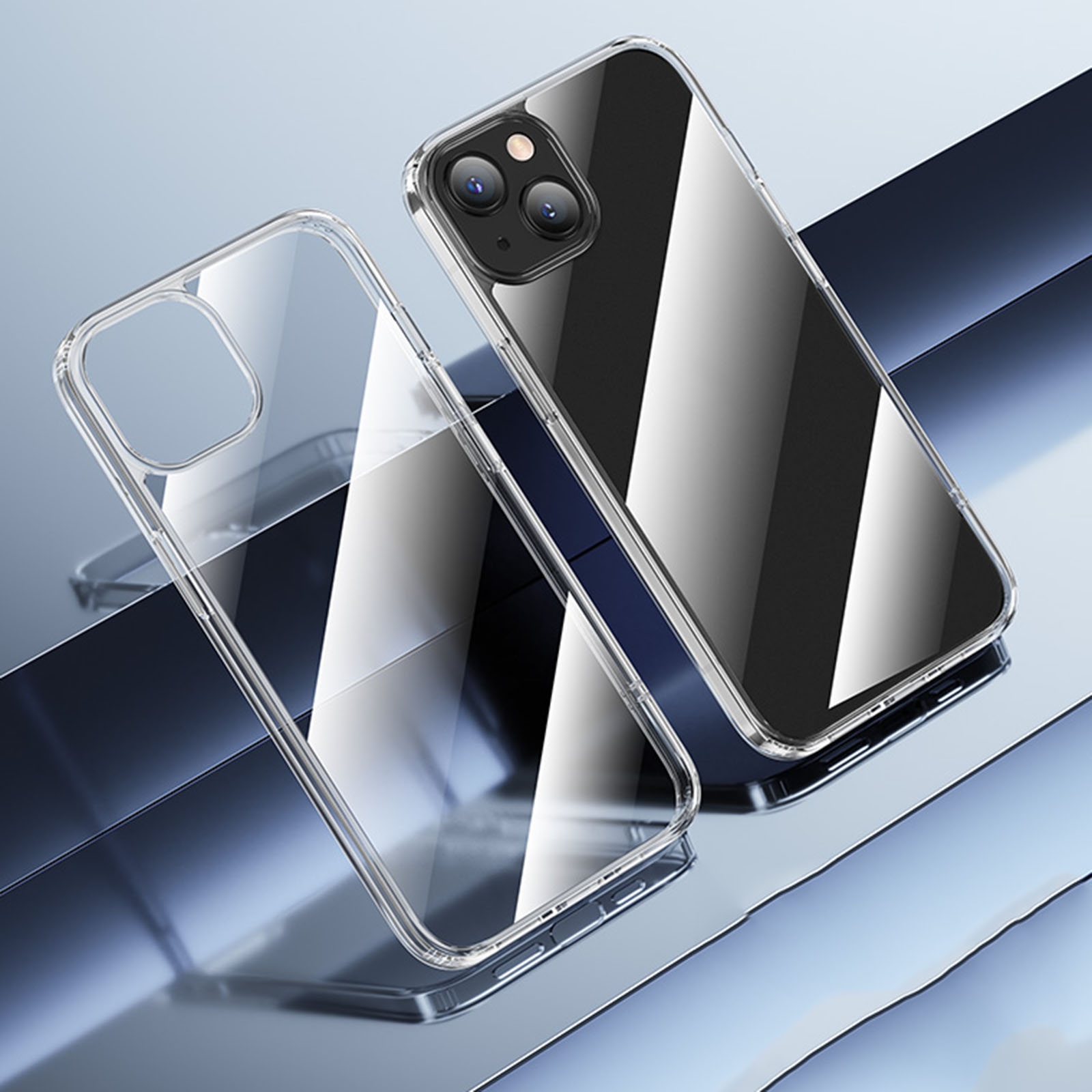 For iPhone 13 mini Benks Ultra-thin TPU + Glass Protective Case (Transparent) For iPhone 13 mini Benks Ultra-thin TPU + Glass Protective Case (Transparent)