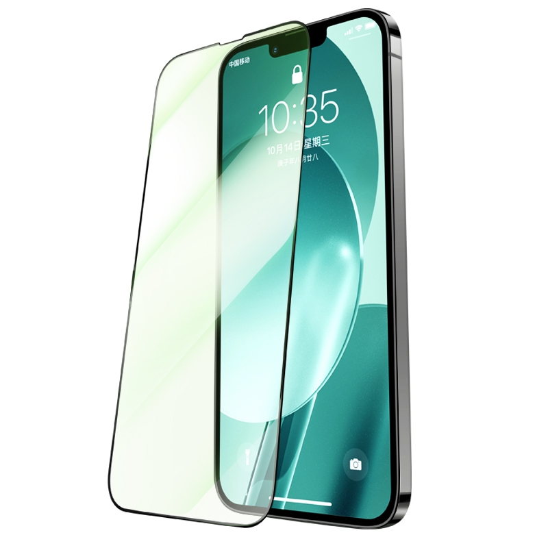 For iPhone 13 Benks V Pro Green Light Eye Protection Anti Blue-ray Full Screen Tempered Glass Film For iPhone 13 Benks V Pro Green Light Eye Protection Anti Blue-ray Full Screen Tempered Glass Film