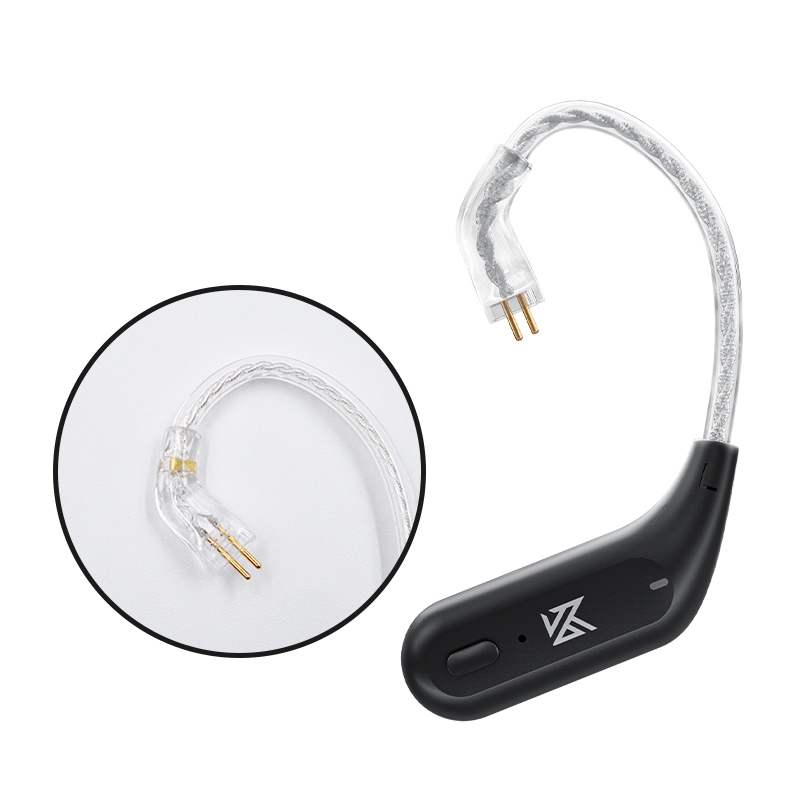 KZ AZ09 Bluetooth Earphone Ear Hook 5.2 Wireless Bluetooth Module Upgrade Cable, Style:B KZ AZ09 Bluetooth Earphone Ear Hook 5.2 Wireless Bluetooth Module Upgrade Cable, Style:B