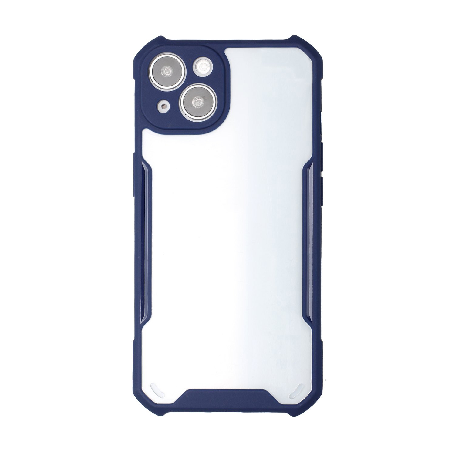 For iPhone 13 mini Acrylic + Color TPU Shockproof Case (Dark Blue) For iPhone 13 mini Acrylic + Color TPU Shockproof Case (Dark Blue)