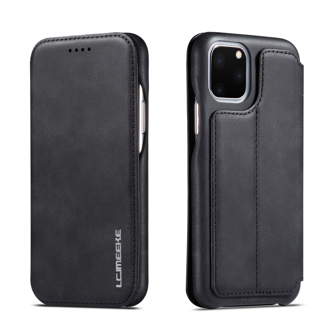 For iPhone 11Pro Max Hon Ancient Series Leather Case with Card Slots & Holder & Wallet(Black) For iPhone 11Pro Max Hon Ancient Series Leather Case with Card Slots & Holder & Wallet(Black)