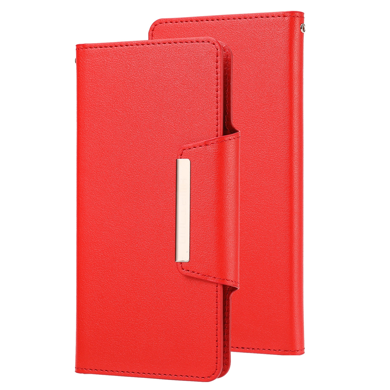 For Samsung Galaxy S21+ 5G Ultra-thin Separable Magnetic Horizontal Flip Leather Case with Card Slot & Wallet(Red) For Samsung Galaxy S21+ 5G Ultra-thin Separable Magnetic Horizontal Flip Leather Case with Card Slot & Wallet(Red)