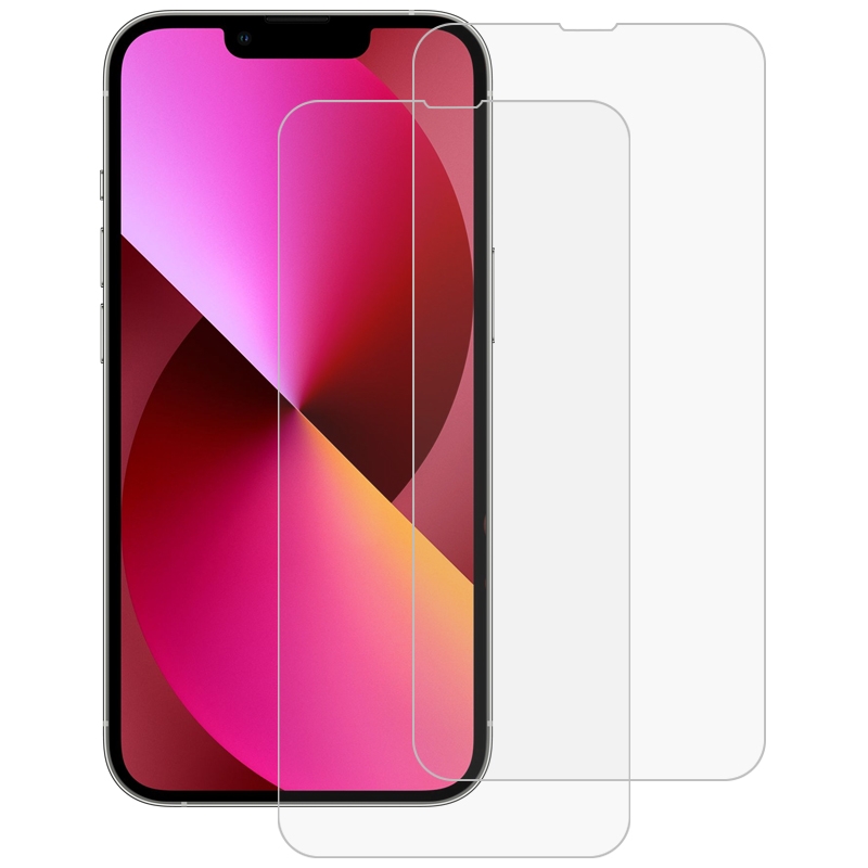 For iPhone 13 / 13 Pro MOMAX 2pcs 0.3mm Full-screen Borderless Dustproof Tempered Glass Film For iPhone 13 / 13 Pro MOMAX 2pcs 0.3mm Full-screen Borderless Dustproof Tempered Glass Film