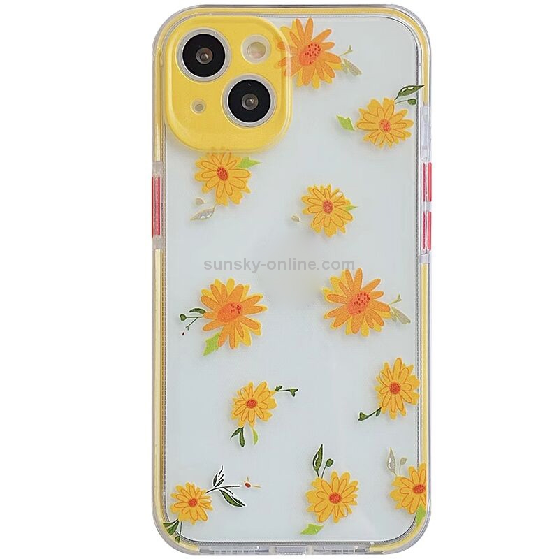 For iPhone 12 Pro Max Shockproof TPU Pattern Protective Case (Small Fresh Flowers) For iPhone 12 Pro Max Shockproof TPU Pattern Protective Case (Small Fresh Flowers)