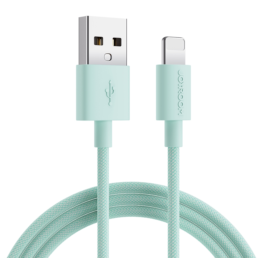 JOYROOM S-2030M13 USB to 8 Pin Colorful Fast Charging Data Cable, Cable Length:2m(Green) JOYROOM S-2030M13 USB to 8 Pin Colorful Fast Charging Data Cable, Cable Length:2m(Green)