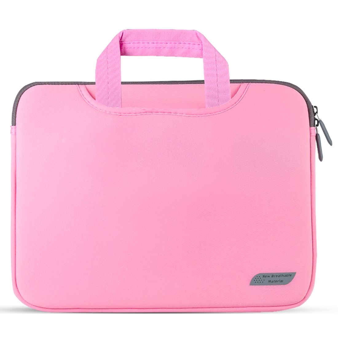For 11 inch / 12 inch Laptops Diving Fabric Laptop Handbag(Pink) For 11 inch / 12 inch Laptops Diving Fabric Laptop Handbag(Pink)