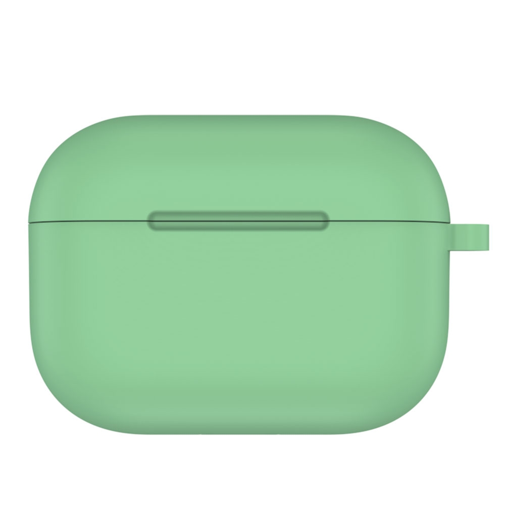 For AirPods Pro Thicken Silicone Round Bottom Earphone Protective Case(Mint Green) For AirPods Pro Thicken Silicone Round Bottom Earphone Protective Case(Mint Green)
