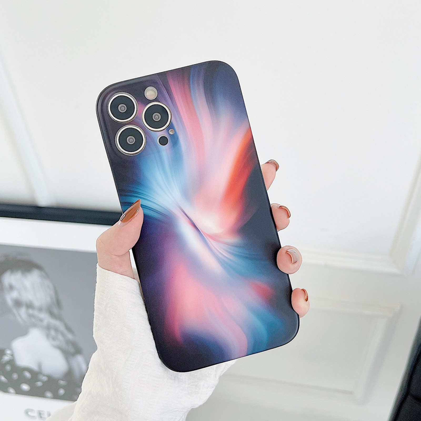 For iPhone 11 Pro Max TPU Shockproof Phone Case (Swirl Blue) For iPhone 11 Pro Max TPU Shockproof Phone Case (Swirl Blue)