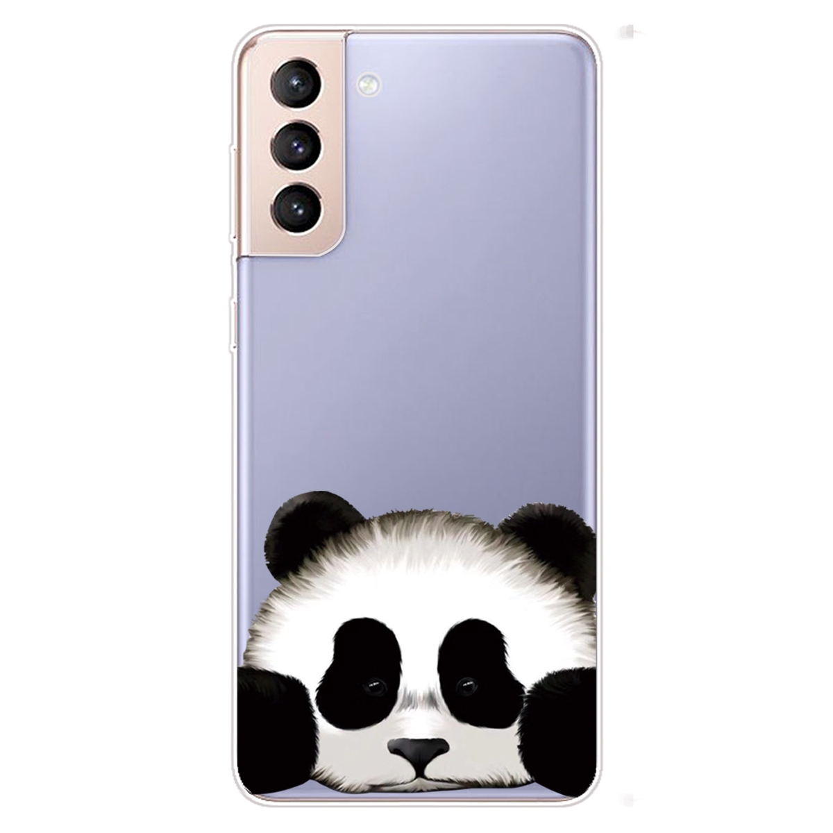 For Samsung Galaxy S22 5G Coloured Drawing Pattern Highly Transparent TPU Phone Protective Case(Panda) For Samsung Galaxy S22 5G Coloured Drawing Pattern Highly Transparent TPU Phone Protective Case(Panda)