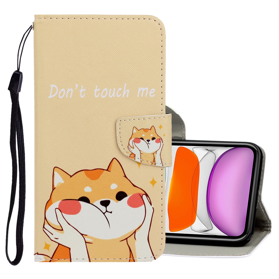 For iPhone 11 3D Colored Drawing Horizontal Flip PU Leather Case with Holder & Card Slots & Wallet(Shiba Inu) For iPhone 11 3D Colored Drawing Horizontal Flip PU Leather Case with Holder & Card Slots & Wallet(Shiba Inu)