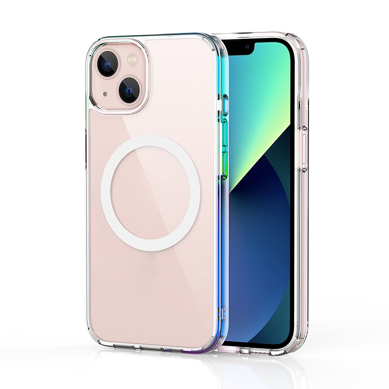 For iPhone 13 mini Crystal Clear Series MagSafe TPU Magnetic Phone Case (Transparent) For iPhone 13 mini Crystal Clear Series MagSafe TPU Magnetic Phone Case (Transparent)