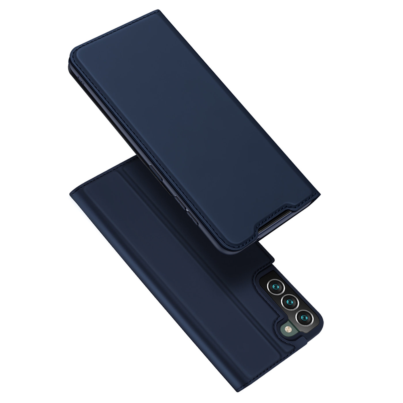 For Samsung Galaxy S22+ 5G DUX DUCIS Skin Pro Series Horizontal Flip Leather Phone Case with Holder & Card Slots(Blue) For Samsung Galaxy S22+ 5G DUX DUCIS Skin Pro Series Horizontal Flip Leather Phone Case with Holder & Card Slots(Blue)