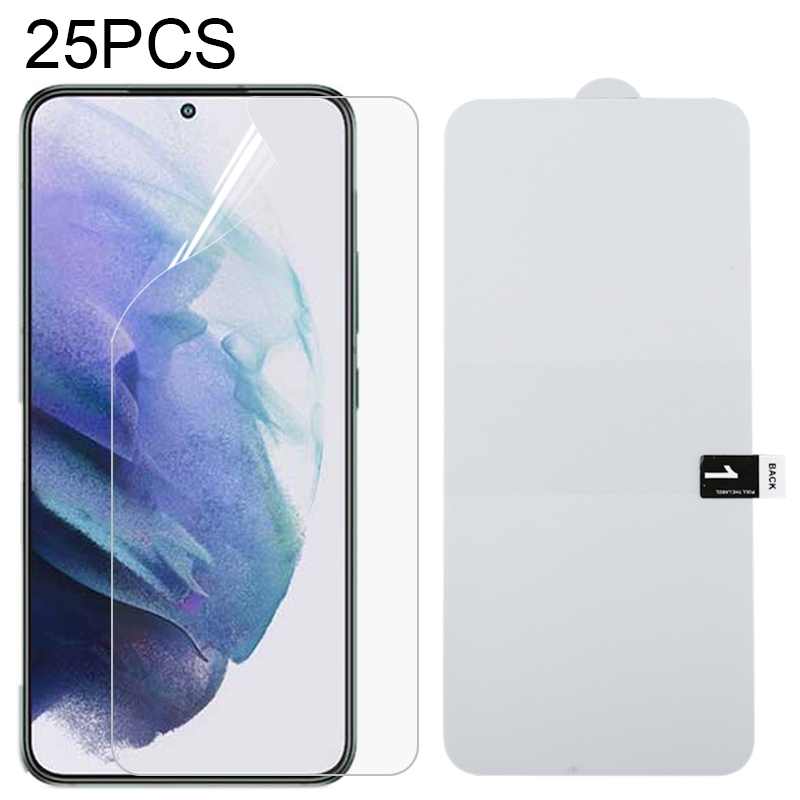 For Samsung Galaxy S22+ 5G 25pcs Full Screen Protector Explosion-proof Hydrogel Film For Samsung Galaxy S22+ 5G 25pcs Full Screen Protector Explosion-proof Hydrogel Film