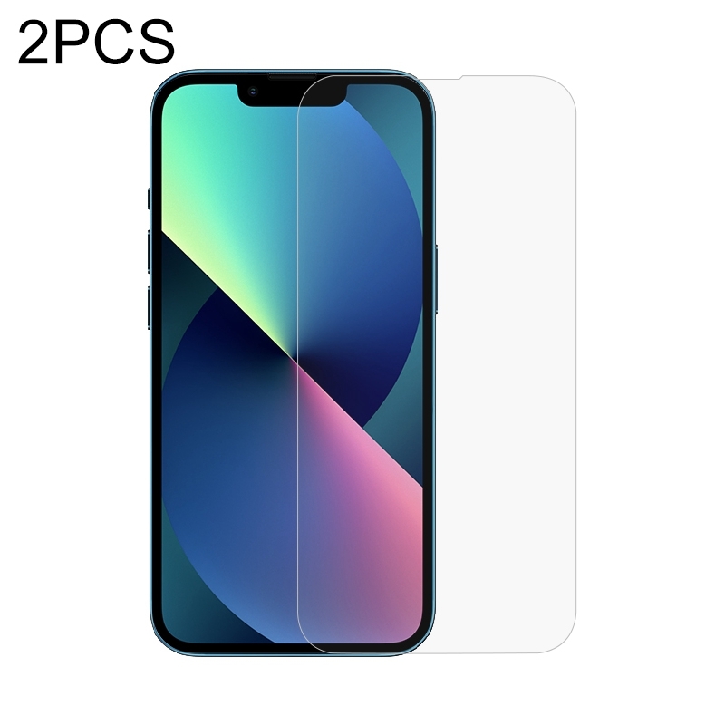 For iPhone 13 mini 2pcs ROCK 0.33mm HD Boundless Tempered Glass Film For iPhone 13 mini 2pcs ROCK 0.33mm HD Boundless Tempered Glass Film