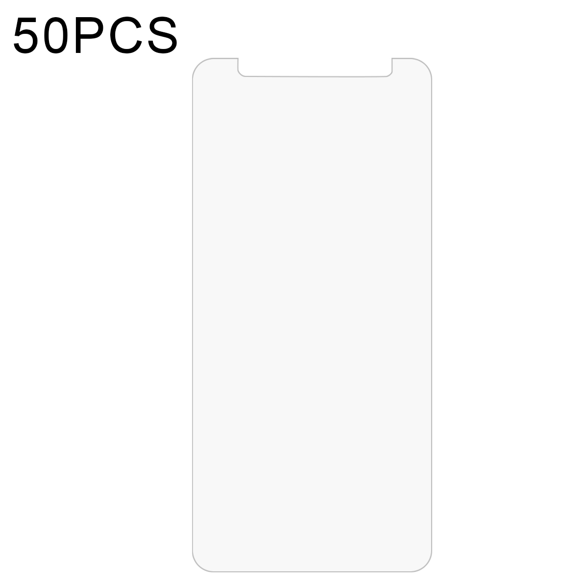 50 PCS 0.26mm 9H 2.5D Tempered Glass Film For Ulefone Armor 5 / 5S