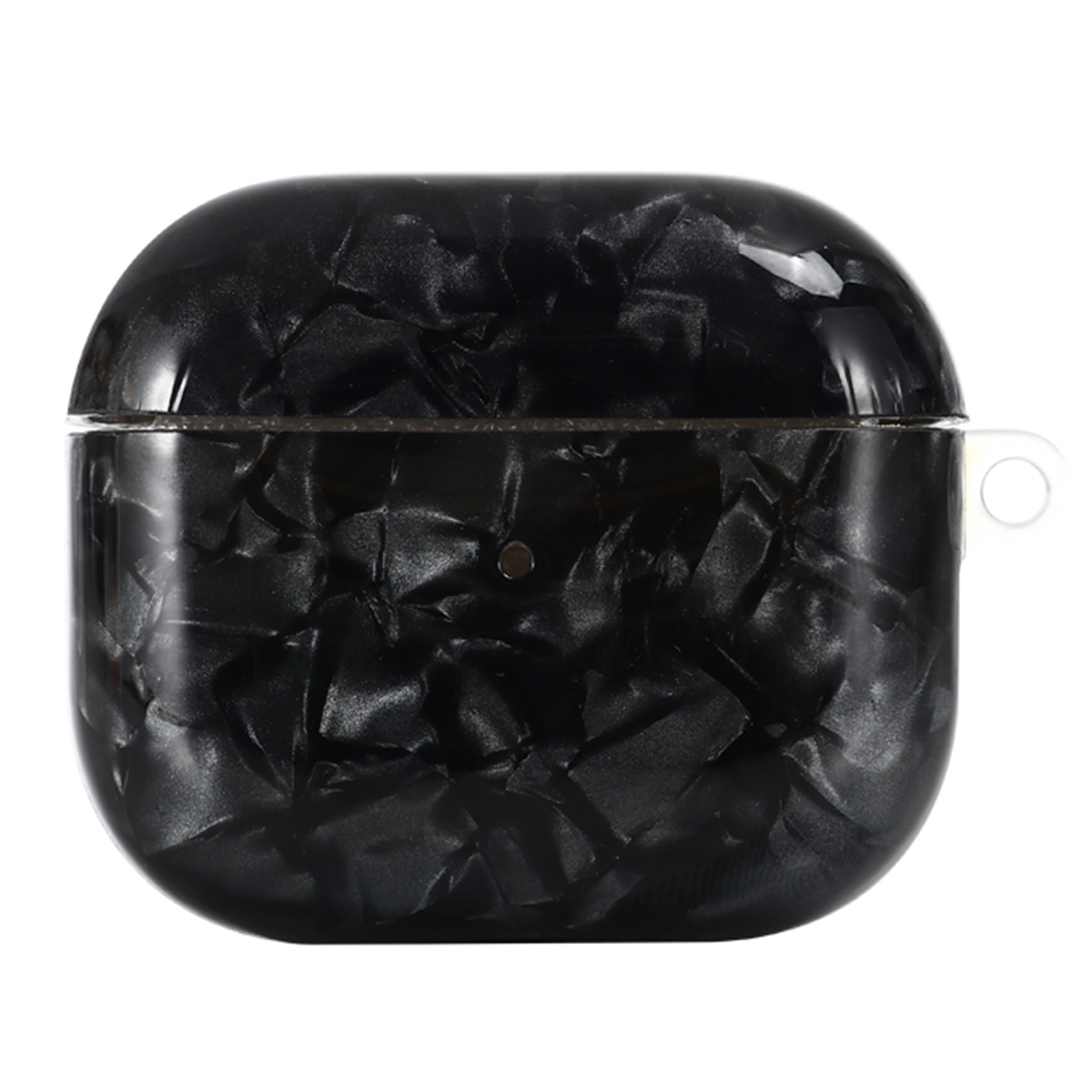 Cameo Shell Texture Earphone Protective Case For AirPods 3(Black) Cameo Shell Texture Earphone Protective Case For AirPods 3(Black)