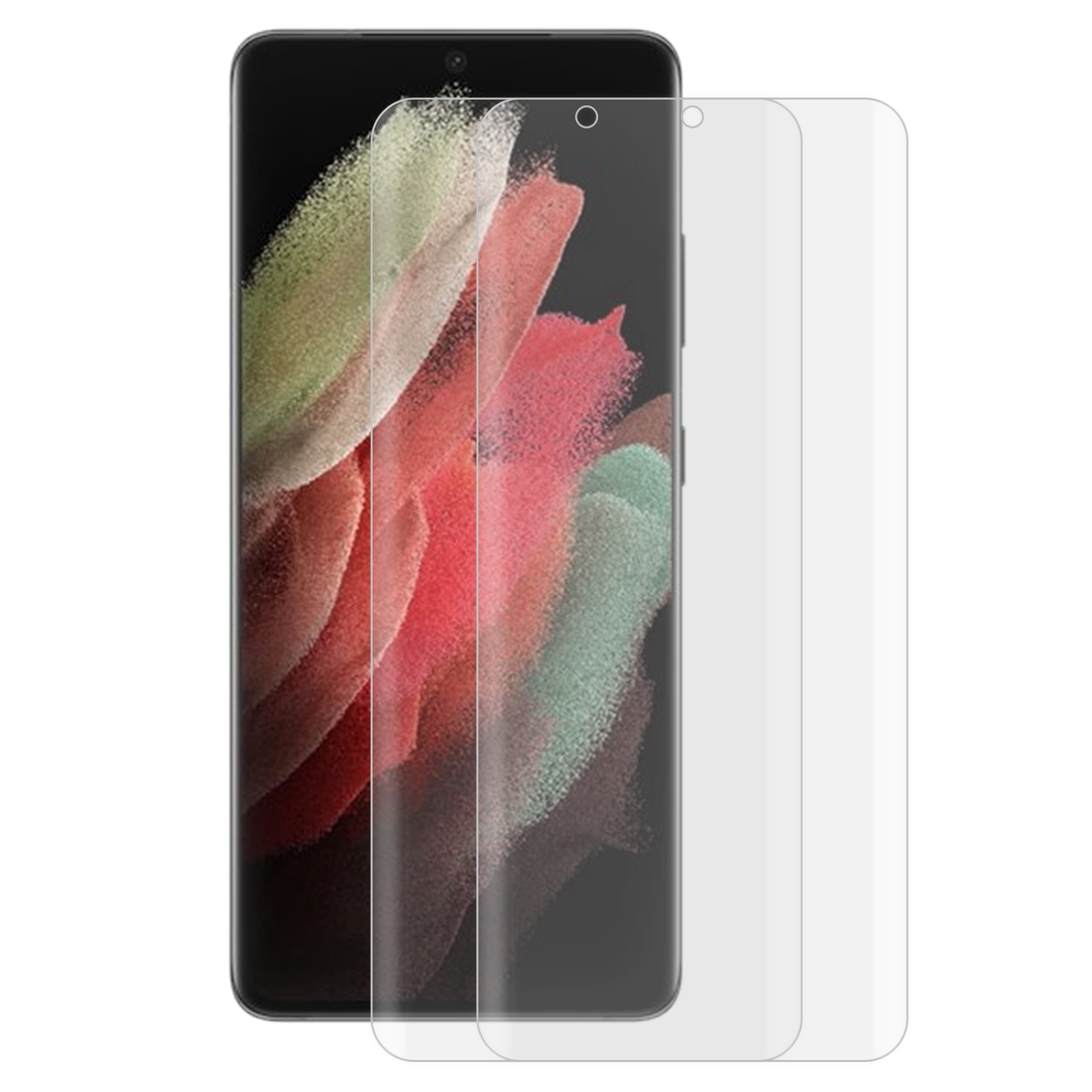 For Samsung Galaxy S22 Ultra 5G 2pcs 3D Curved Silk-screen PET Full Coverage Protective Film(Transparent) For Samsung Galaxy S22 Ultra 5G 2pcs 3D Curved Silk-screen PET Full Coverage Protective Film(Transparent)