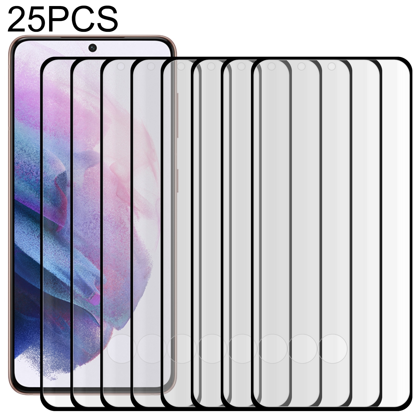 For Samsung Galaxy S22+ 5G 25pcs Edge Glue 3D Curved Edge Full Screen Tempered Glass Film(Black) For Samsung Galaxy S22+ 5G 25pcs Edge Glue 3D Curved Edge Full Screen Tempered Glass Film(Black)