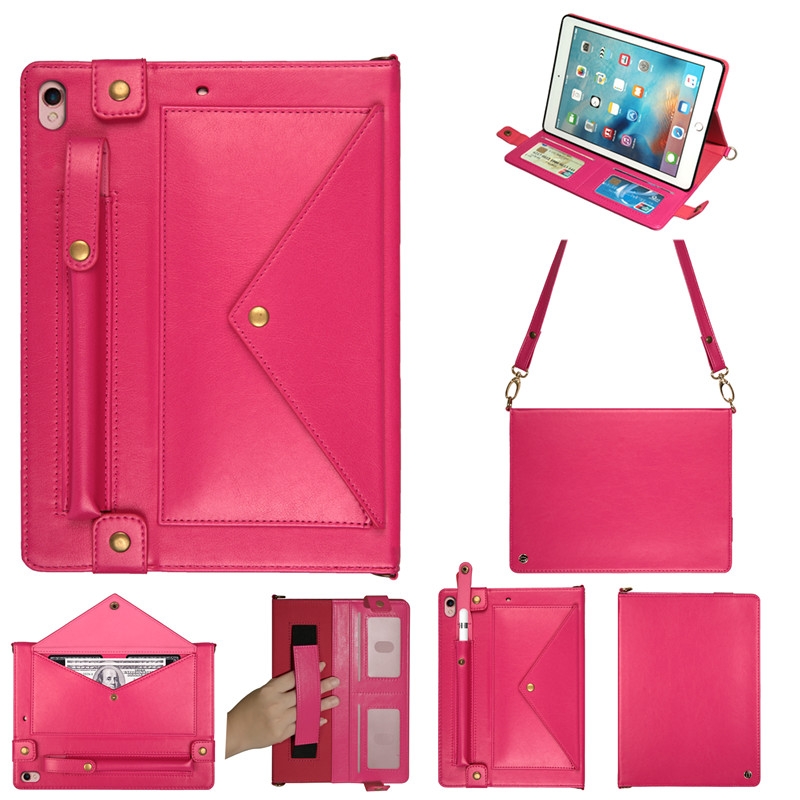 For iPad 10.5 inch Envelope Horizontal Flip PU Leather Case with Card Slots & Pen Slots & Holder & Wallet & Photo Frame & Shoulder Strap(Red) For iPad 10.5 inch Envelope Horizontal Flip PU Leather Case with Card Slots & Pen Slots & Holder & Wallet & Photo Frame & Shoulder Strap(Red)