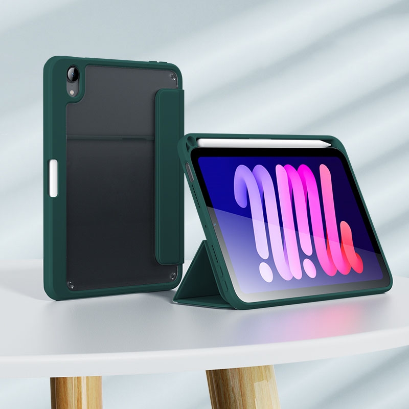 For iPad mini 6 Benks Removable Holder Tablet Case(Green) For iPad mini 6 Benks Removable Holder Tablet Case(Green)