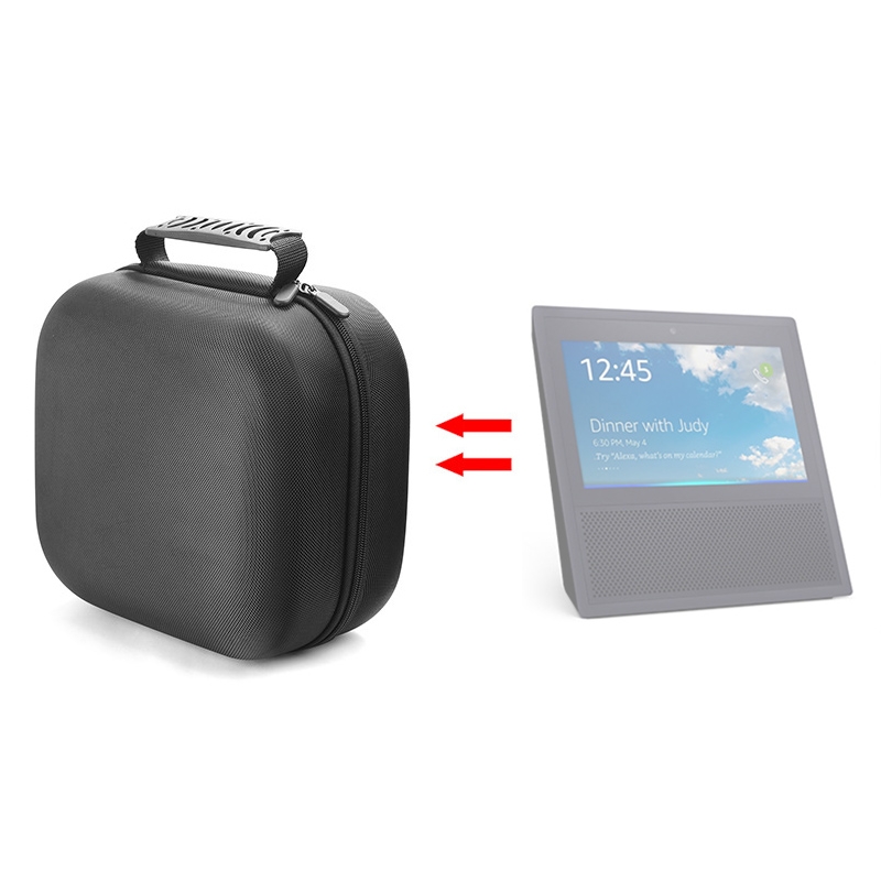 For Amazon Echo Show Smart Speaker Handbag Protective Storage Box(Black) For Amazon Echo Show Smart Speaker Handbag Protective Storage Box(Black)