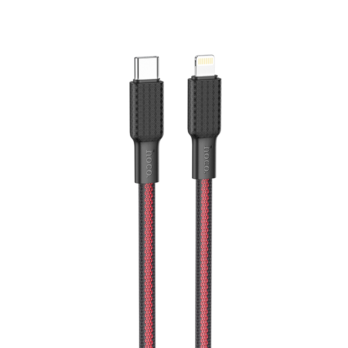 hoco X69 8 Pin Jaeger PD Charging Data Cable, Length: 1m(Black Red) hoco X69 8 Pin Jaeger PD Charging Data Cable, Length: 1m(Black Red)