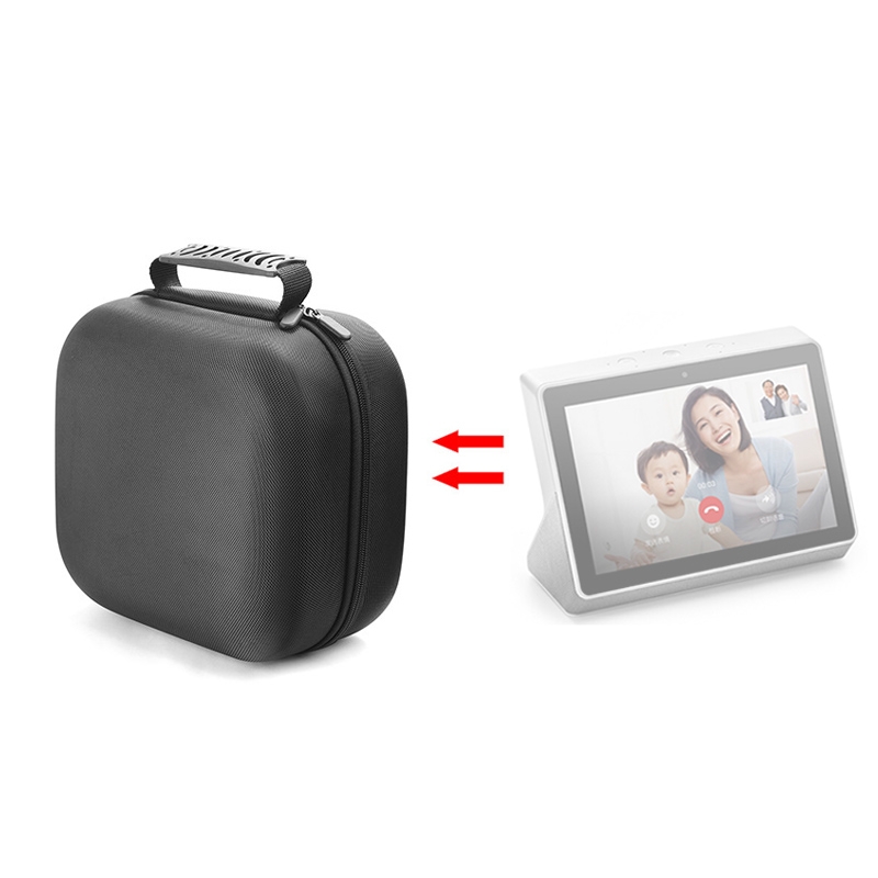 For Tencent Jingle Smart AI Bluetooth Speaker Handbag Storage Box(Black) For Tencent Jingle Smart AI Bluetooth Speaker Handbag Storage Box(Black)