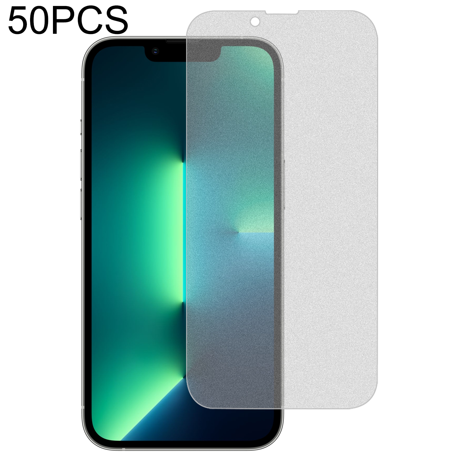 For iPhone 13 Pro Max 50pcs Transparent Frosted Full Screen Tempered Glass Film For iPhone 13 Pro Max 50pcs Transparent Frosted Full Screen Tempered Glass Film