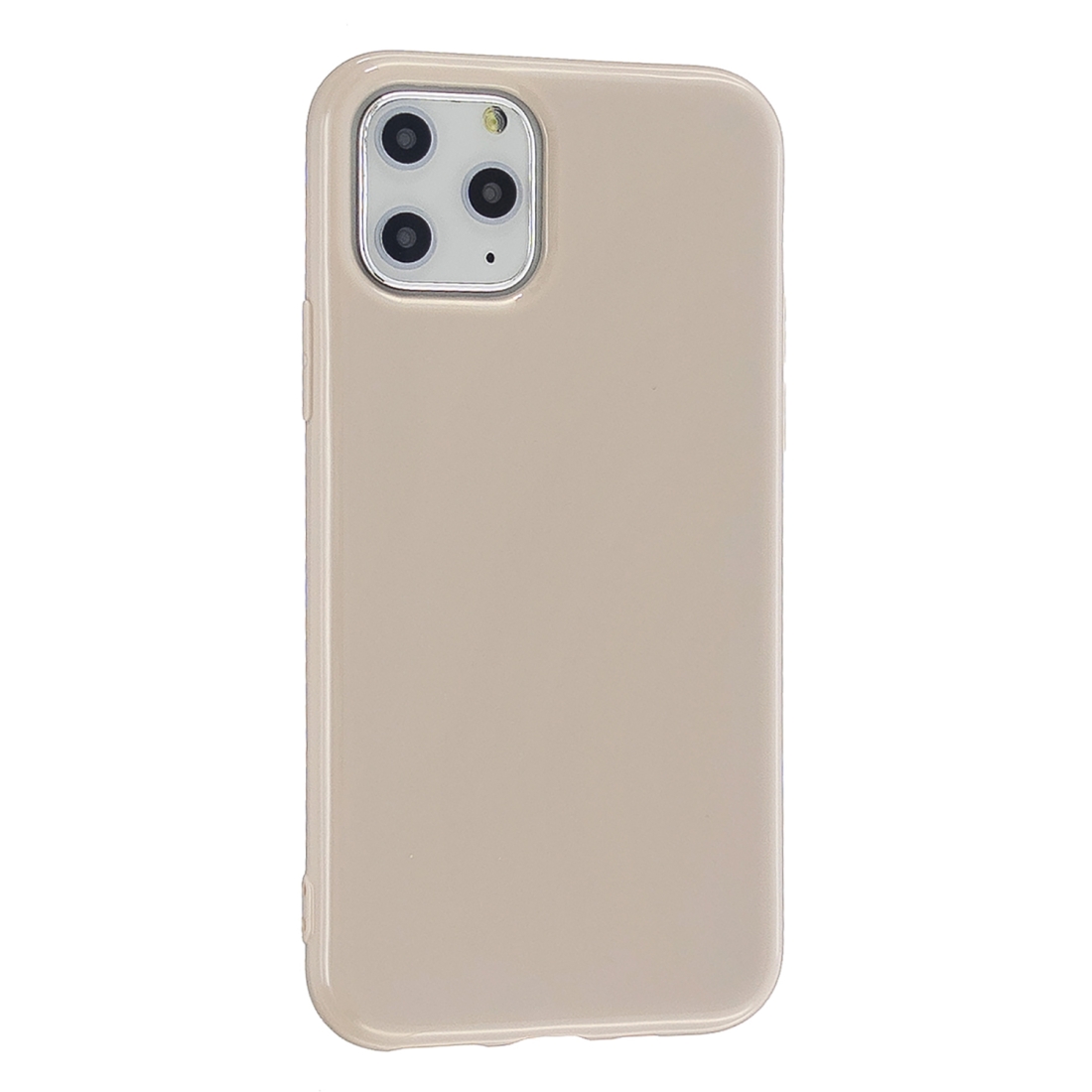 For iPhone 11 Pro 2.0mm Thick TPU Candy Color Protective Case(Khaki)