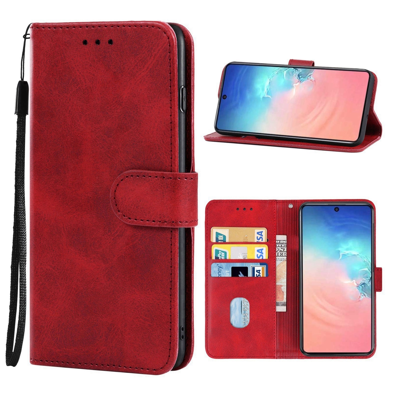 Leather Phone Case For Samsung Galaxy S20 FE 5G / S20 Lite / S20 Fan Edition / S20 FE 4G / S20 FE 2022(Red) Leather Phone Case For Samsung Galaxy S20 FE 5G / S20 Lite / S20 Fan Edition / S20 FE 4G / S20 FE 2022(Red)