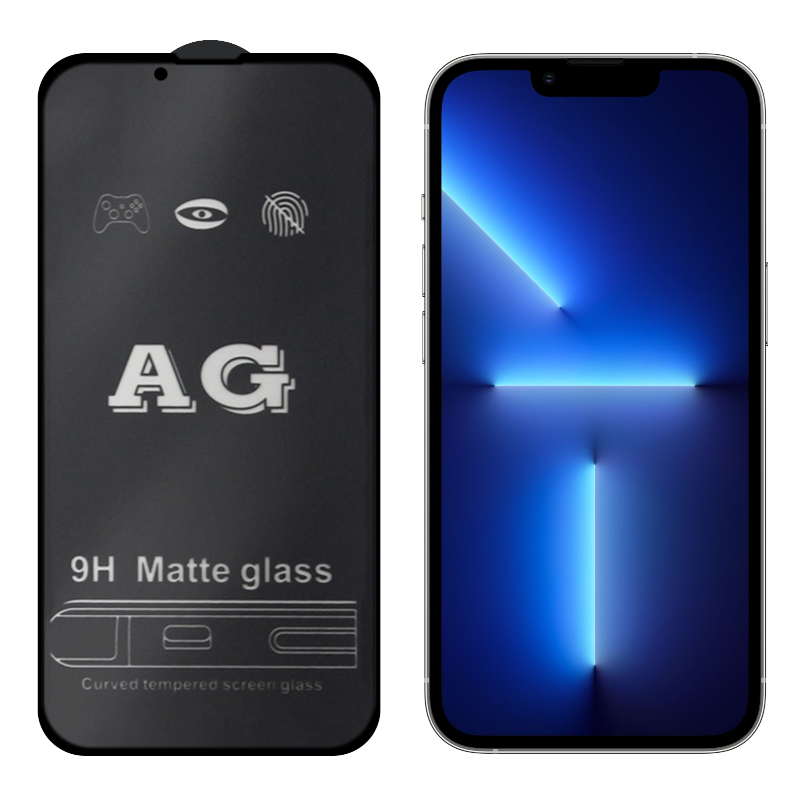 For iPhone 13 / 13 Pro AG Matte Frosted Full Cover Tempered Glass Film For iPhone 13 / 13 Pro AG Matte Frosted Full Cover Tempered Glass Film