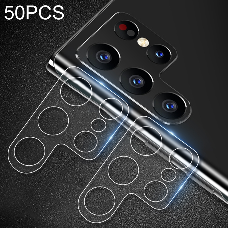 For Samsung Galaxy S22 Ultra 5G 50pcs 0.26mm 9H 2.5D Rear Camera Lens Tempered Glass Film For Samsung Galaxy S22 Ultra 5G 50pcs 0.26mm 9H 2.5D Rear Camera Lens Tempered Glass Film