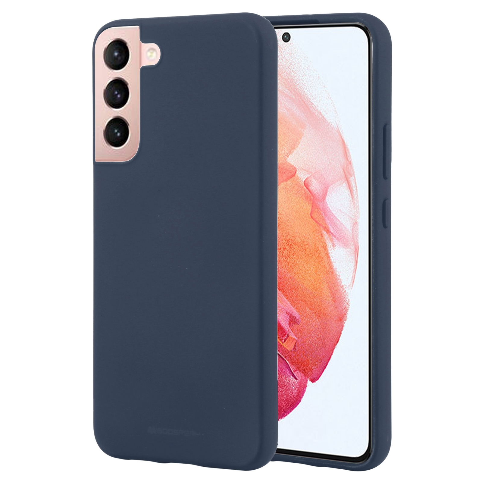 For Samsung Galaxy S22 5G GOOSPERY SOFT FEELING Liquid TPU Soft Case(Dark Blue) For Samsung Galaxy S22 5G GOOSPERY SOFT FEELING Liquid TPU Soft Case(Dark Blue)