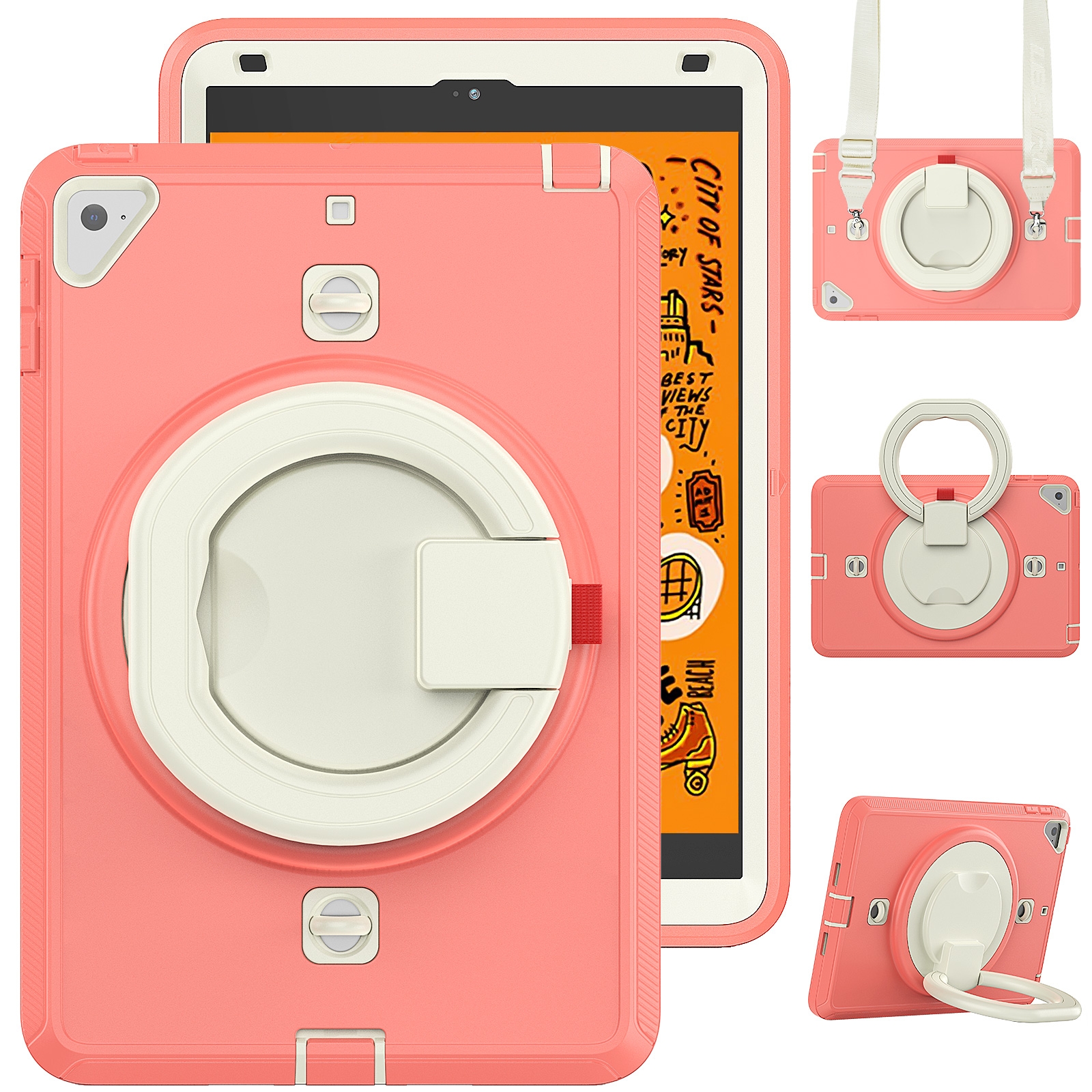 TPU + PC Tablet Case For iPad mini 5 / 4(Watermelon Red) TPU + PC Tablet Case For iPad mini 5 / 4(Watermelon Red)