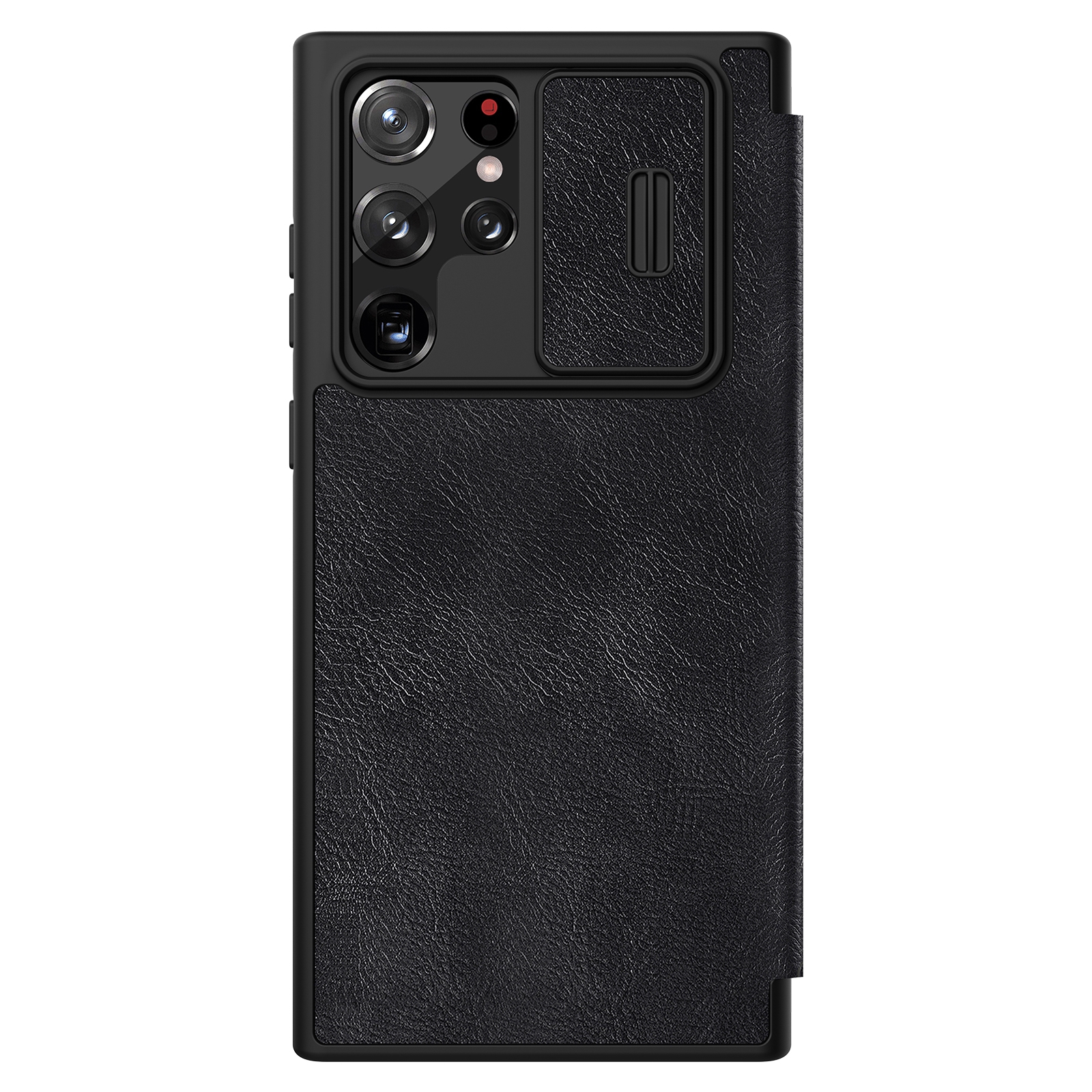 For Samsung Galaxy S22 Ultra 5G NILLKIN QIN Series Pro Sliding Camera Cover Design Leather Phone Case(Black) For Samsung Galaxy S22 Ultra 5G NILLKIN QIN Series Pro Sliding Camera Cover Design Leather Phone Case(Black)