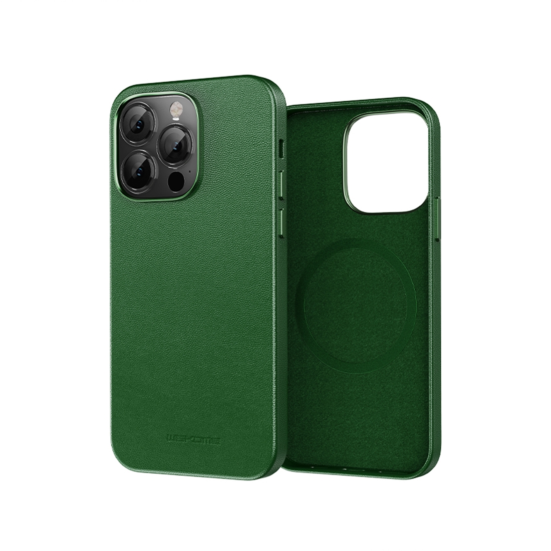 For iPhone 13 Pro Max WK WPC-014 Gentry Series MagSafe Magnetic Case (Green) For iPhone 13 Pro Max WK WPC-014 Gentry Series MagSafe Magnetic Case (Green)