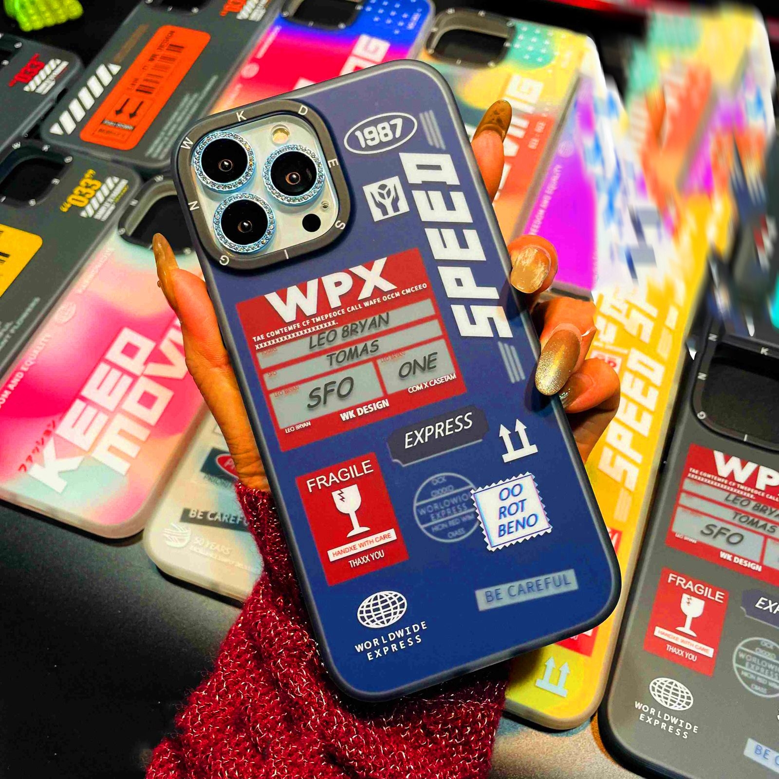 For iPhone 13 Pro Max WK WPC-015 Gorillas Series Cool PC + TPU Phone Case (WGC-011) For iPhone 13 Pro Max WK WPC-015 Gorillas Series Cool PC + TPU Phone Case (WGC-011)