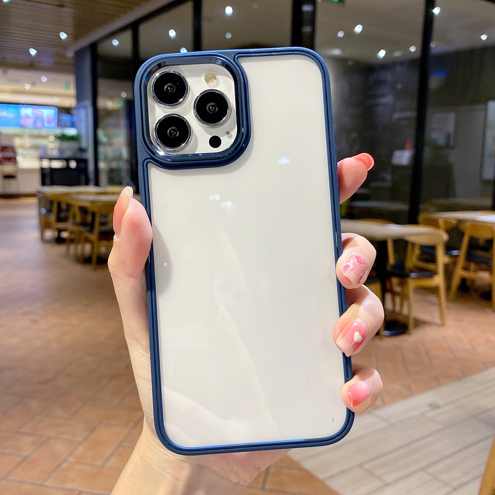 PC + TPU Shockproof Protective Phone Case For iPhone 11 Pro(Dark Blue) PC + TPU Shockproof Protective Phone Case For iPhone 11 Pro(Dark Blue)