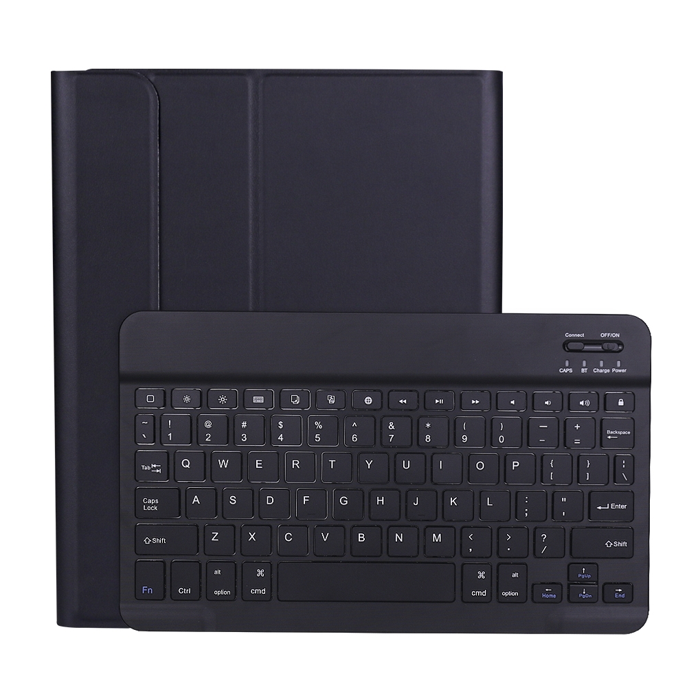 A11B Lambskin Texture Ultra-thin Bluetooth Keyboard Leather Case with Pen Holder For iPad Air 5 2022 / Air 4 2020 10.9 & Pro 11 inch 2021 / 2020 / 2018(Black) A11B Lambskin Texture Ultra-thin Bluetooth Keyboard Leather Case with Pen Holder For iPad Air 5 2022 / Air 4 2020 10.9 & Pro 11 inch 2021 / 2020 / 2018(Black)