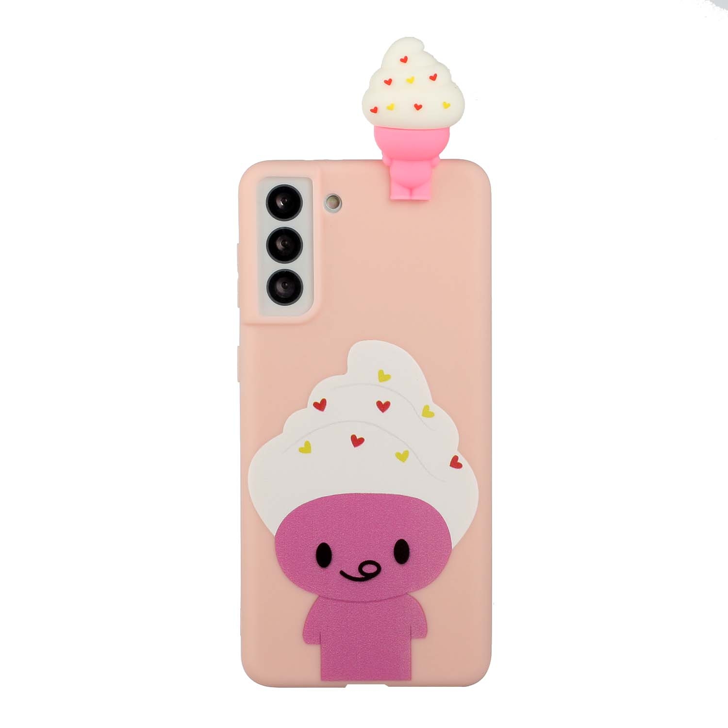 For Samsung Galaxy S22 5G Shockproof Cartoon TPU Phone Case(Ice Cream) For Samsung Galaxy S22 5G Shockproof Cartoon TPU Phone Case(Ice Cream)